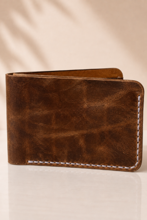 Walnut Heritage Leather Wallet