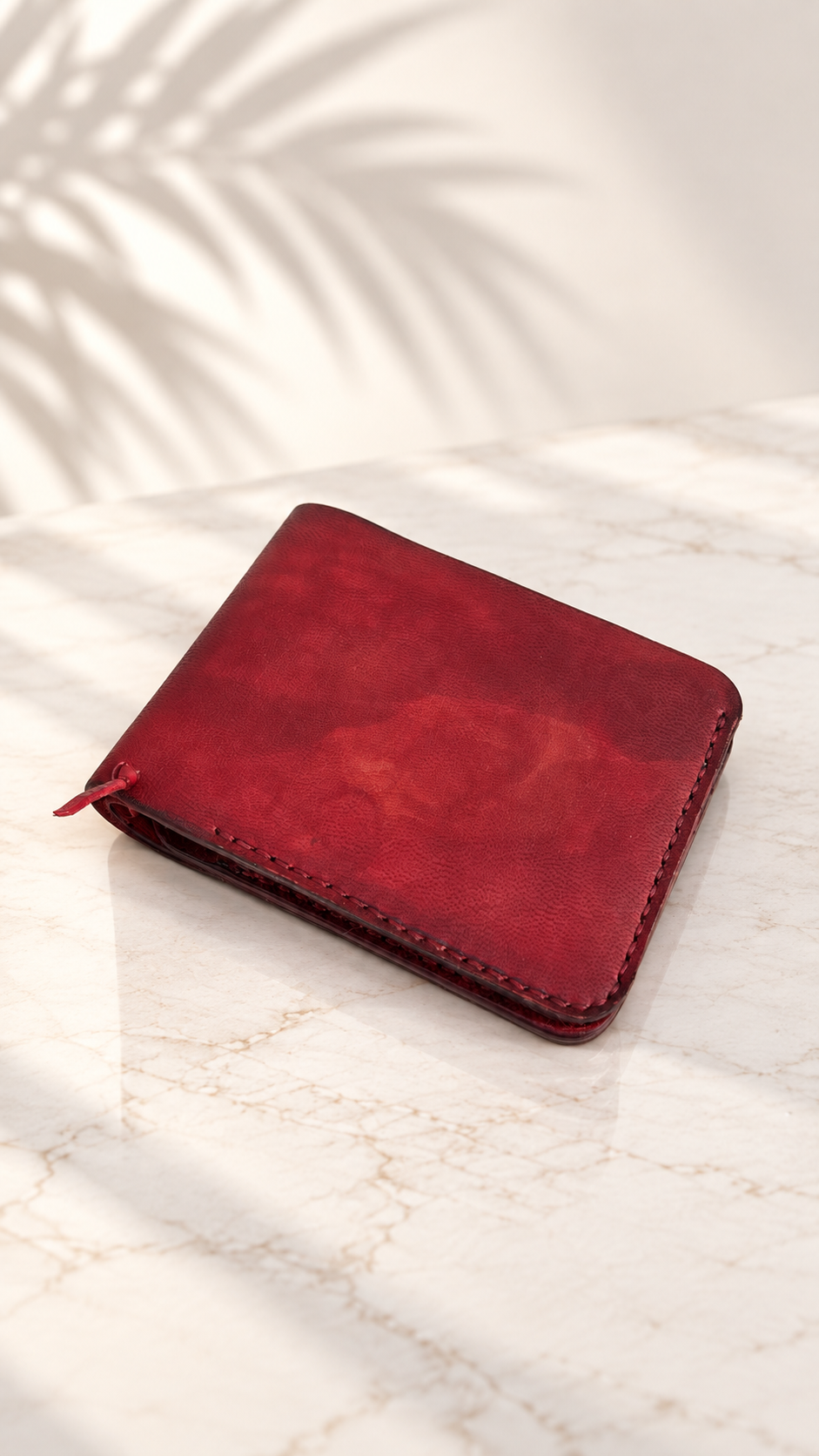Pull-Tab Six-Slot Bifold Wallet