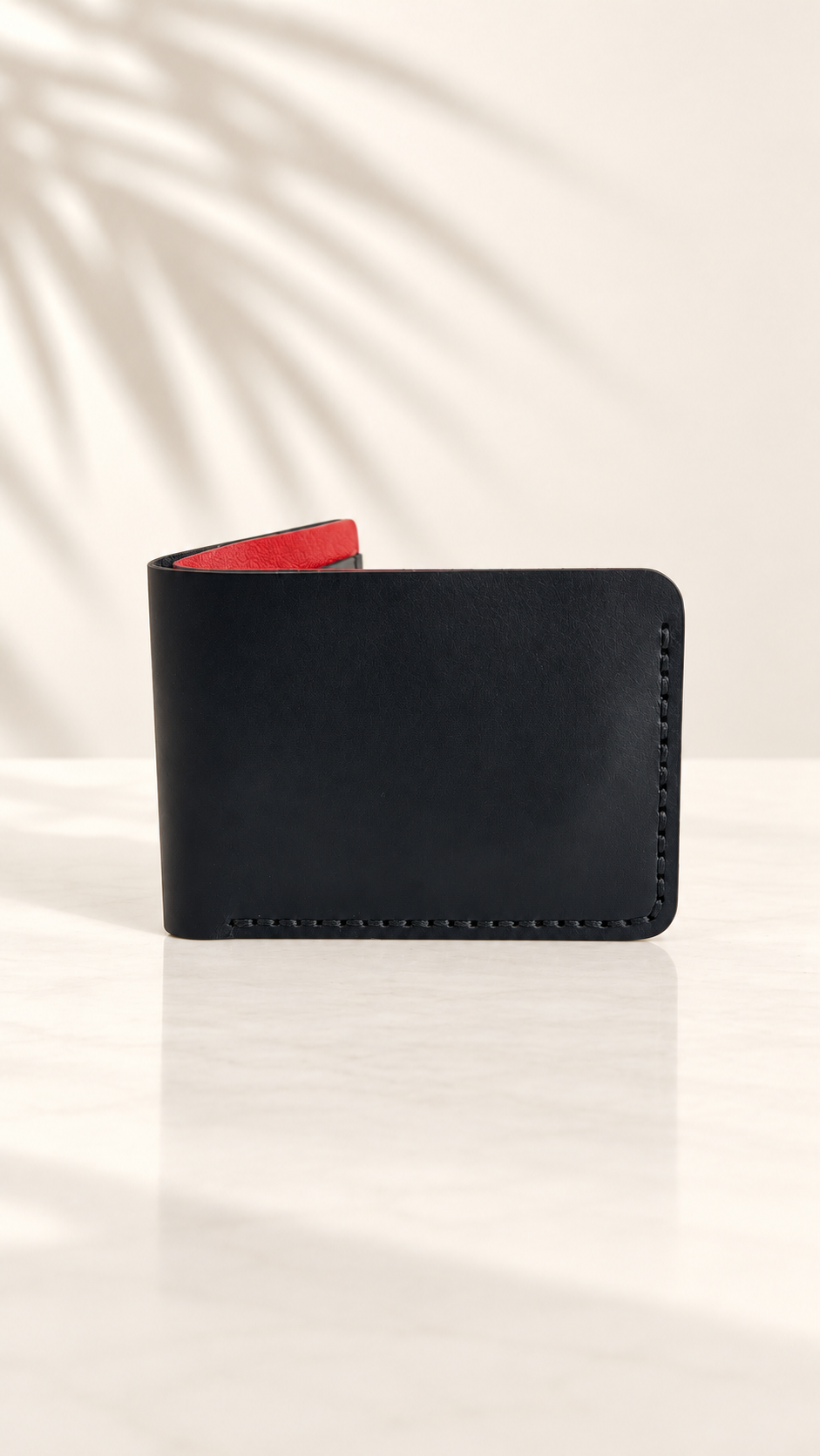 Two-Tone Six-Slot Bifold Wallet