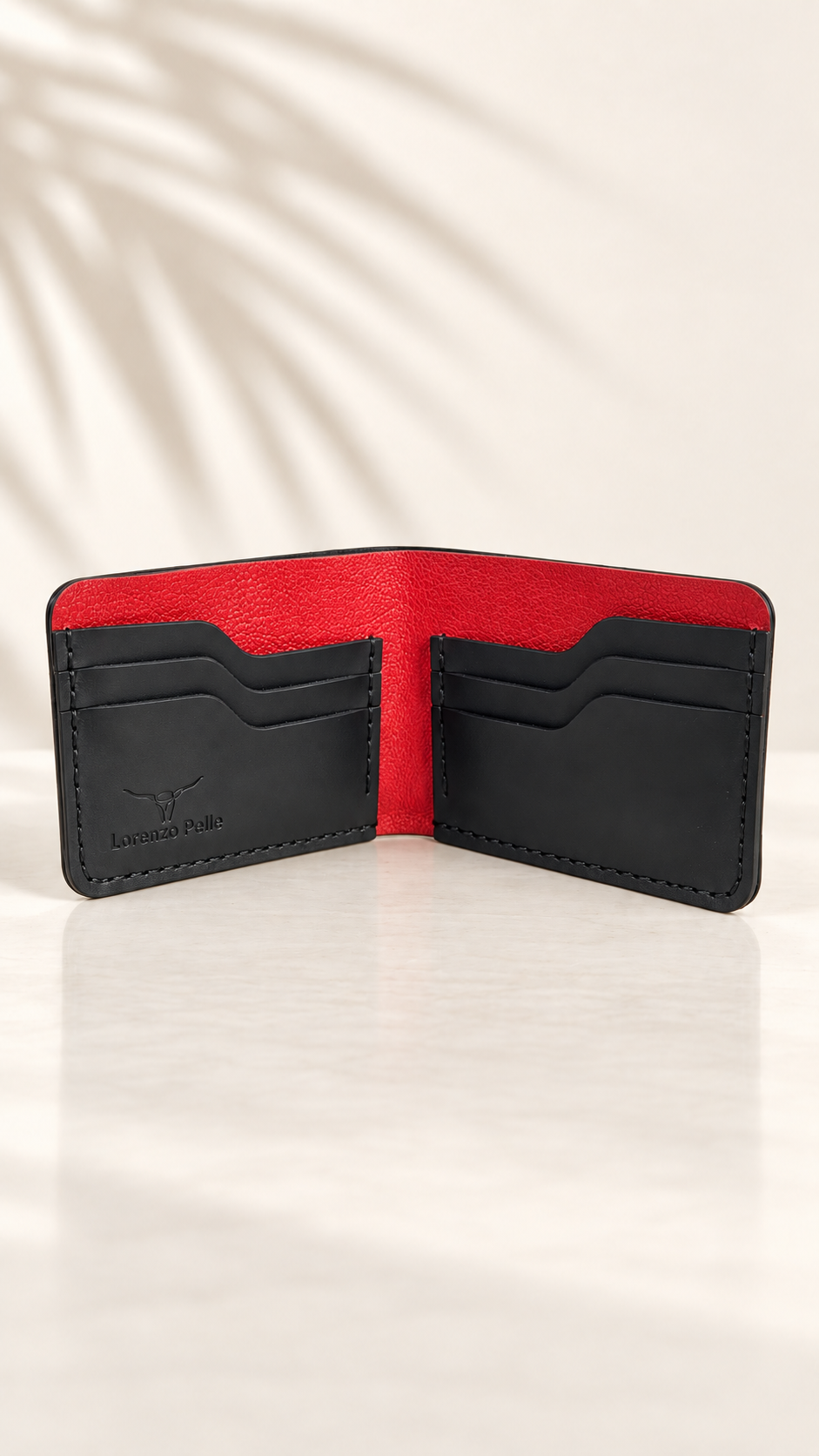 Two-Tone Six-Slot Bifold Wallet - Image 2