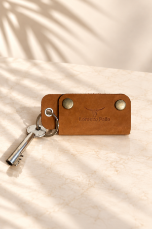 Leather Sleeve Key Holder
