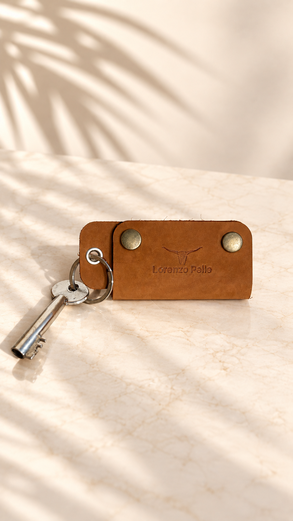Leather Sleeve Key Holder