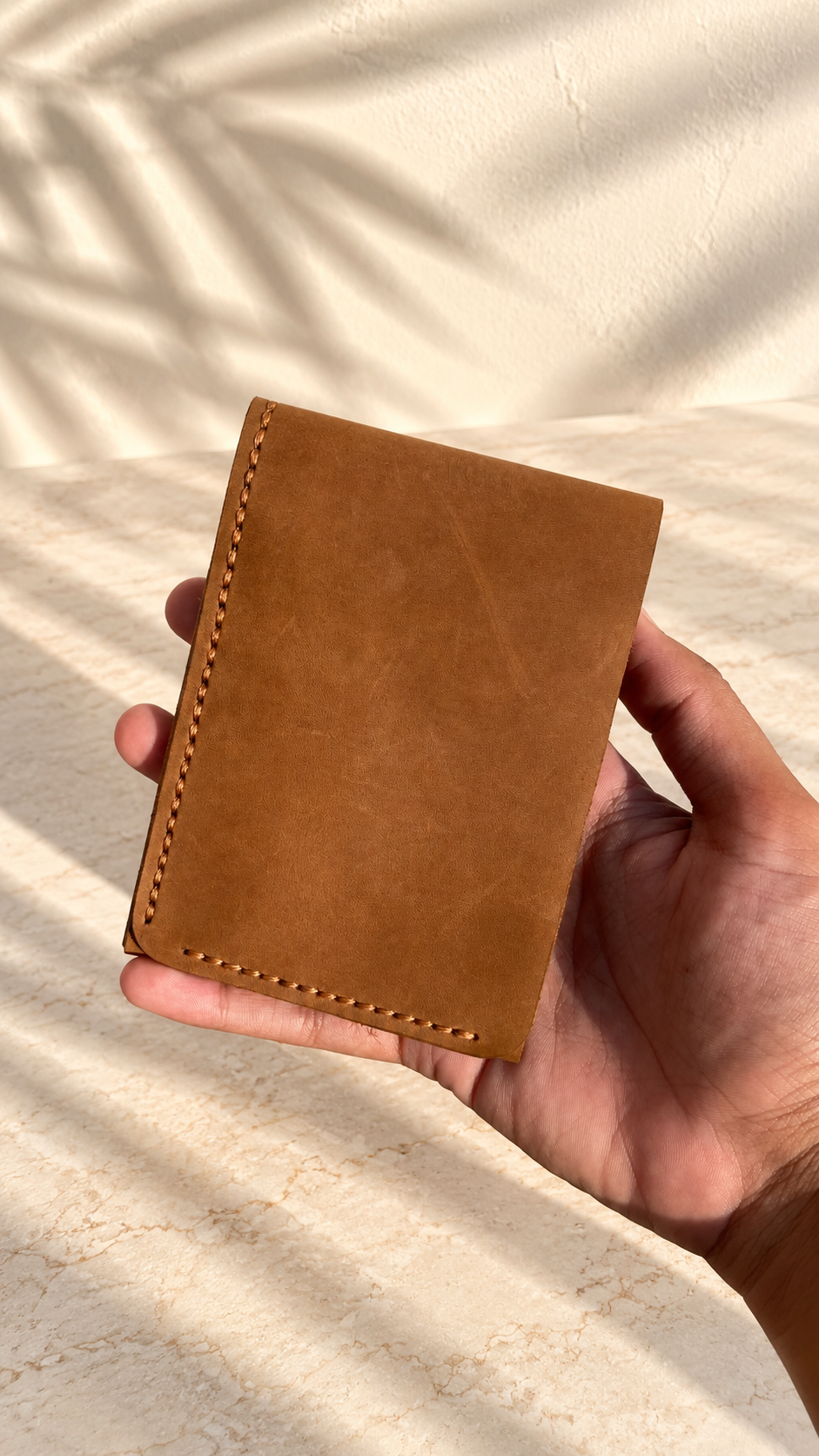Slim Leather Card Holder Wallet - Image 3