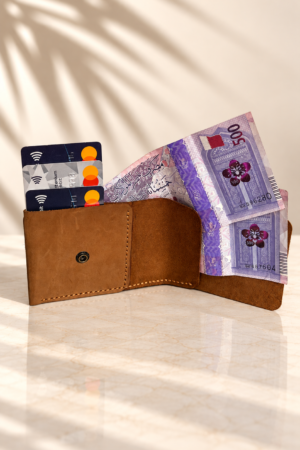 Slim Leather Card Holder Wallet