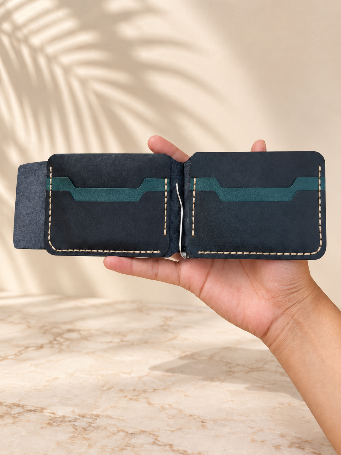 Lorenzo Pelle SnapClip Money Clip Wallet - Image 2