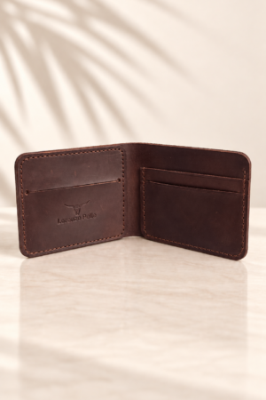 The Mahogany Fold — Bifold Wallet