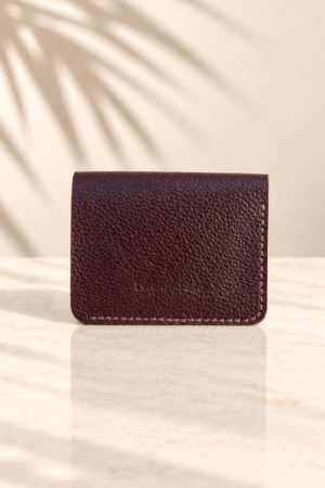 The Bordeaux Compact — Bifold Wallet