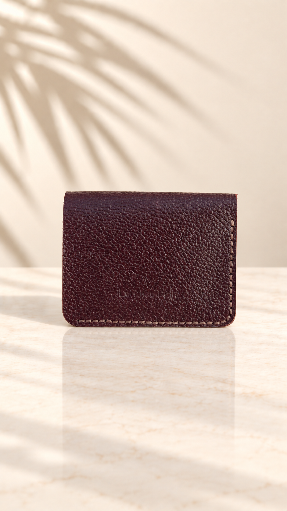 The Bordeaux Compact — Bifold Wallet