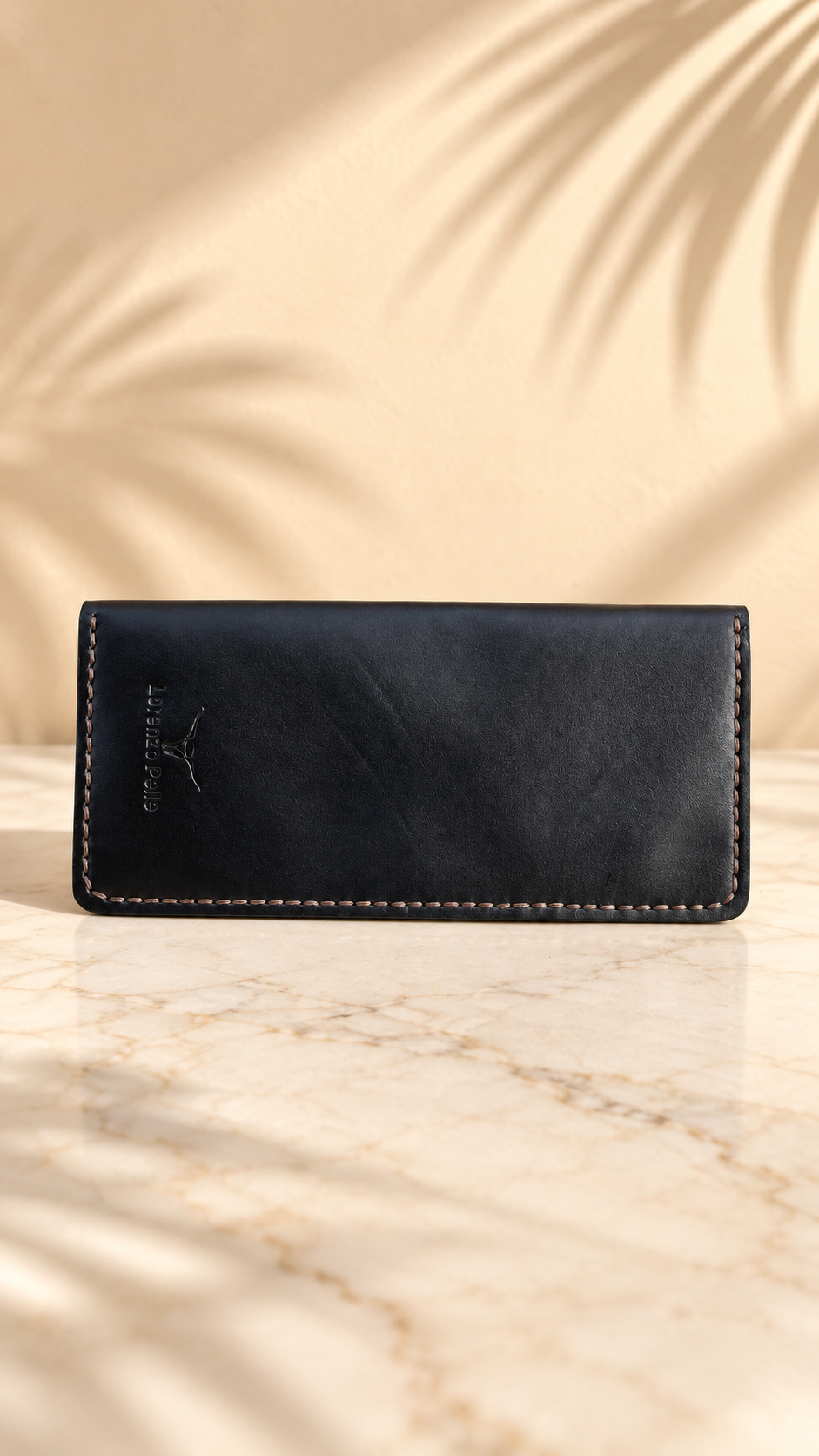 The Onyx Twelve — Long Bifold Wallet