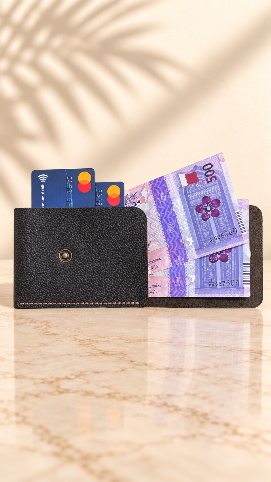 The Vault Duo — Compact Pocket Wallet