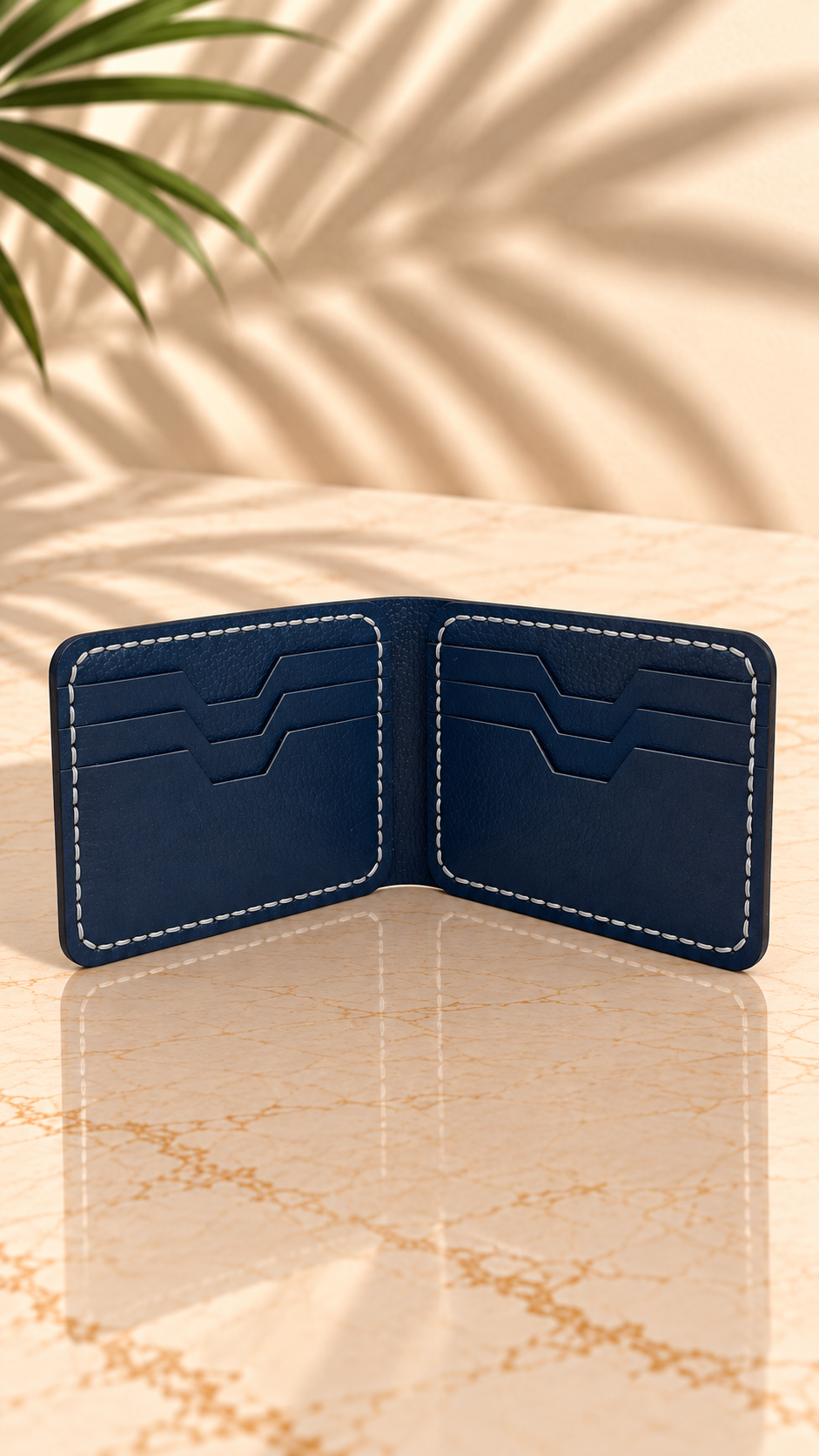 Midnight Six — Bifold Wallet (2 stitching designs) - Image 2