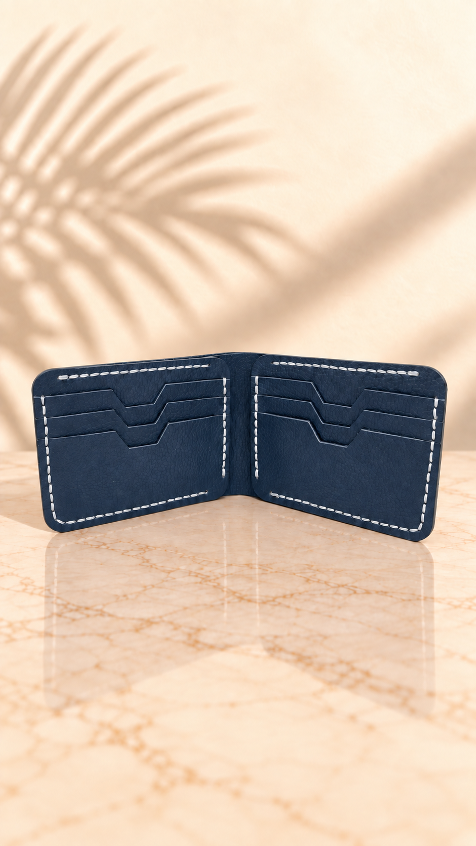 Midnight Six — Bifold Wallet (2 stitching designs) - Image 3