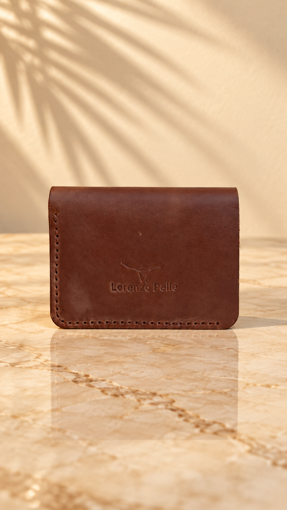Lorenzo Pelle Compact Smart Bifold Wallet